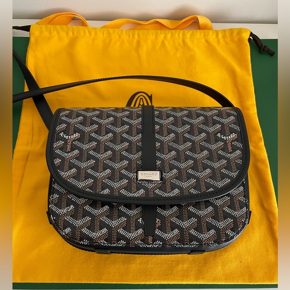 Goyard Handbags - Goyard Belvedere PM Crossbody in Black